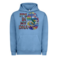 Pigment Pebble Blue it's in my dna Urban Hoodie - BundleAndBundleShop