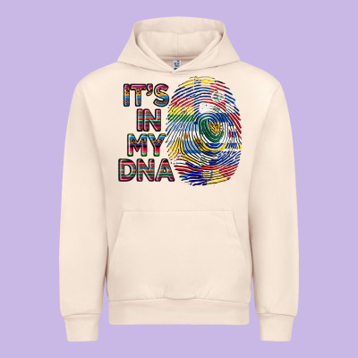 It's In My Dna Urban Hoodie Designed By Bundleandbundleshop