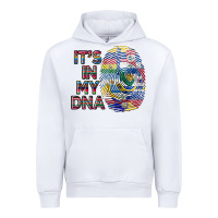 White it's in my dna Urban Hoodie - BundleAndBundleShop