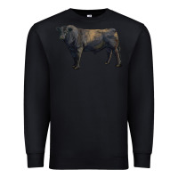 Black black angus bull Premium Sweatshirt - RanaPortraitStore