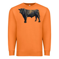 Carrot black angus bull Premium Sweatshirt - RanaPortraitStore