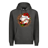 Charcoal Heather Christmas baseball Premium Hoodie - JahusDesignShop
