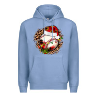Colony Blue Christmas baseball Premium Hoodie - JahusDesignShop