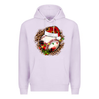 Lilac Christmas baseball Premium Hoodie - JahusDesignShop