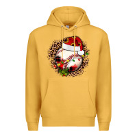 Mustard Christmas baseball Premium Hoodie - JahusDesignShop