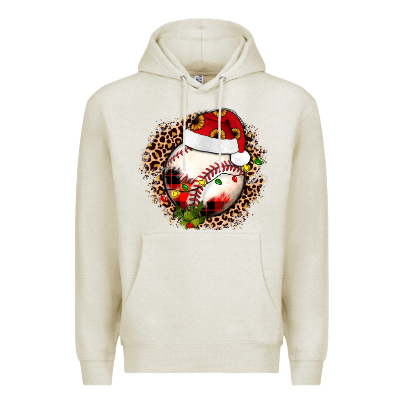 Christmas Baseball Premium Hoodie by JahusDesignShop | Teevron