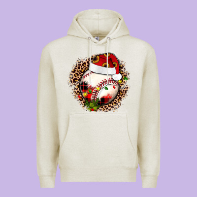 Christmas Baseball Premium Hoodie Designed By Jahusdesignshop