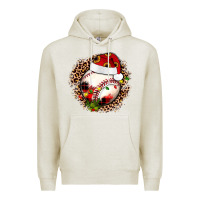 Oatmeal Heather Christmas baseball Premium Hoodie - JahusDesignShop