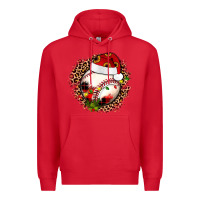 Red Christmas baseball Premium Hoodie - JahusDesignShop