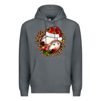 Rock Christmas baseball Premium Hoodie - JahusDesignShop