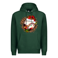 Sports Green Christmas baseball Premium Hoodie - JahusDesignShop