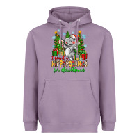 Lavender i want a hippopotamus for christmas Heavyweight Hoodie - Zillion Design Studio