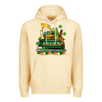 Pina Colada lucky truck with flags and beers Premium Hoodie - AdoDesignShop