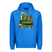 True Royal lucky truck with flags and beers Premium Hoodie - AdoDesignShop