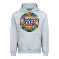 Heather Grey american babe Urban Hoodie - Artiststas