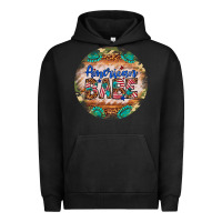 Pigment Black american babe Urban Hoodie - Artiststas