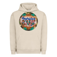 Pigment French Oak american babe Urban Hoodie - Artiststas