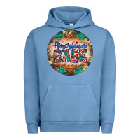 Pigment Pebble Blue american babe Urban Hoodie - Artiststas