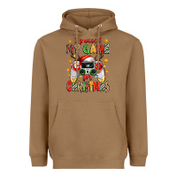 Toasted Coconut i paused my game for christmas Heavyweight Hoodie - Zillion Design Studio