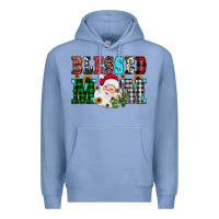 Colony Blue blessed mom christmas Premium Hoodie - JahusDesignShop