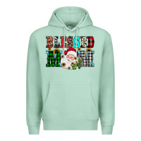 Seafoam blessed mom christmas Premium Hoodie - JahusDesignShop