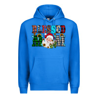 True Royal blessed mom christmas Premium Hoodie - JahusDesignShop