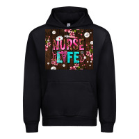 Black nurse life with pearls Urban Hoodie - AdoDesignShop