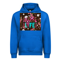 Cobalt nurse life with pearls Urban Hoodie - AdoDesignShop