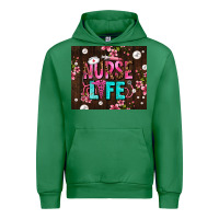 Emerald nurse life with pearls Urban Hoodie - AdoDesignShop