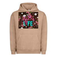 Pigment Burro nurse life with pearls Urban Hoodie - AdoDesignShop
