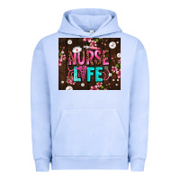 Pigment Grape Ice nurse life with pearls Urban Hoodie - AdoDesignShop