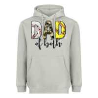 Moon Dust dad of both with softball and baseball Heavyweight Hoodie - texasbilliewilder