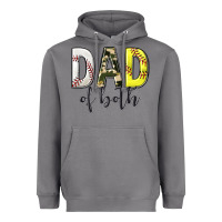 Storm dad of both with softball and baseball Heavyweight Hoodie - texasbilliewilder