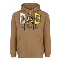 Toasted Coconut dad of both with softball and baseball Heavyweight Hoodie - texasbilliewilder