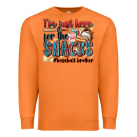 Carrot i'm just here for the snacks #baseball brother Premium Sweatshirt - Zillion Design Studio