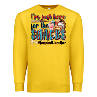 Lemon i'm just here for the snacks #baseball brother Premium Sweatshirt - Zillion Design Studio