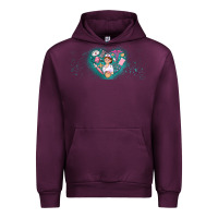 Mauve Wine nurse and elements Urban Hoodie - AdoDesignShop