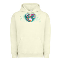 Pigment Pistachio nurse and elements Urban Hoodie - AdoDesignShop
