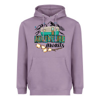 Lavender adventure awaits Heavyweight Hoodie - texasbilliewilder