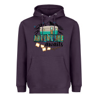Plum adventure awaits Heavyweight Hoodie - texasbilliewilder