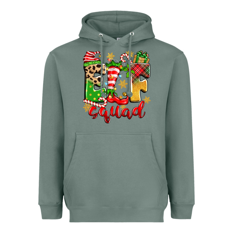 Elf Squad Heavyweight Hoodie by Zillion Design Studio | Teevron