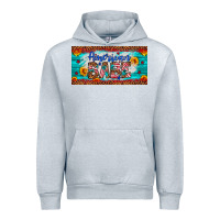 Heather Grey american babe Urban Hoodie - Artiststas