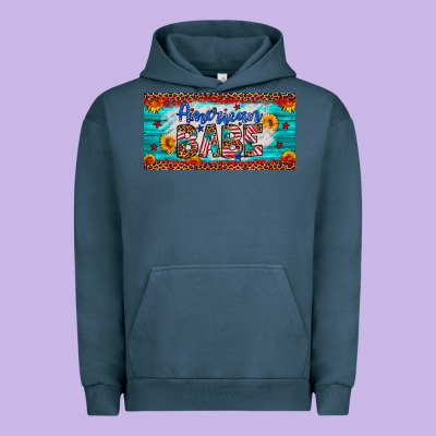 American Babe Urban Hoodie Designed By Artiststas