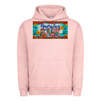 Pigment Salmon american babe Urban Hoodie - Artiststas