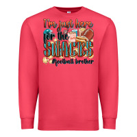 Cardinal i'm just here for the snacks #american football br Premium Sweatshirt - Zillion Design Studio