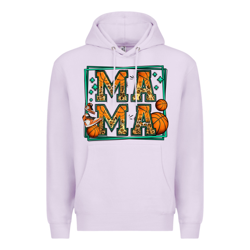 Basketball Mama Premium Hoodie by Jasminsmagicworld | Teevron