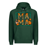 Sports Green basketball mama Premium Hoodie - Jasminsmagicworld