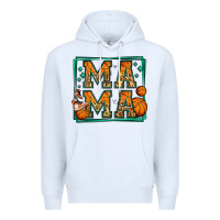 White basketball mama Premium Hoodie - Jasminsmagicworld
