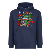 Navy you serious clark Heavyweight Hoodie - Zillion Design Studio
