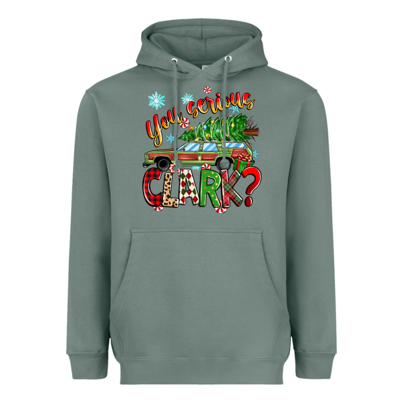 You Serious Clark Heavyweight Hoodie by Zillion Design Studio | Teevron